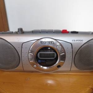 AIWA CS P700 迷你立體聲收錄機 Portable Stereo Radio AM FM Cassette Recorder