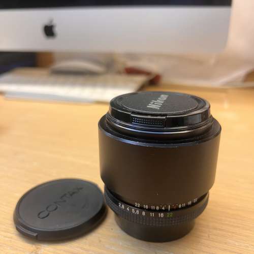 Contax CY mount Zeiss Sonnar 85mm 2.8 MMG