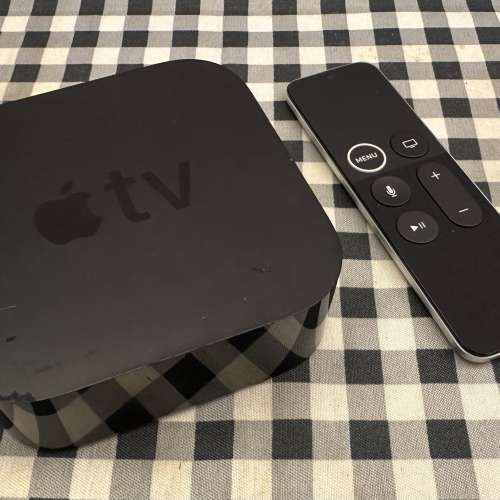 Apple TV Series A1842 4K 機頂盒 32G記憶體 行貨 95%新 只機面部和底部有輕微花痕 ...