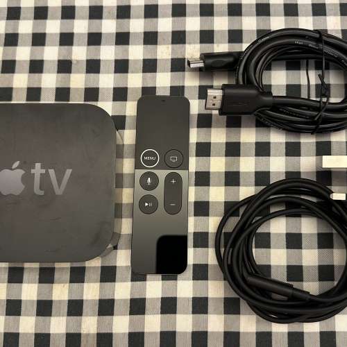 Apple TV Series A1842 4K 機頂盒 32G記憶體 行貨 95%新 只機面部和底部有輕微花痕 ...