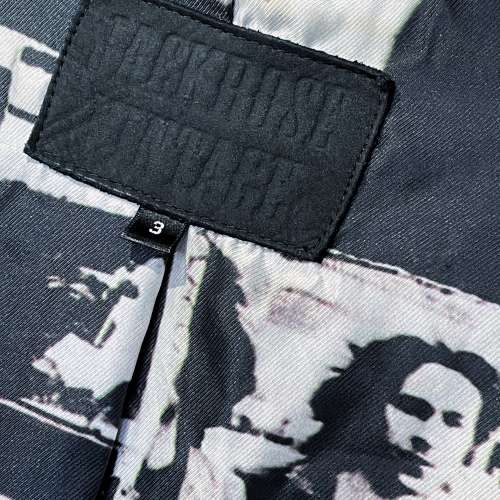 日本潮牌 JACKROSE  x The Rolling Stones 男装 Biker 牛仔褸 仿舊深藍色 Denim Ja...