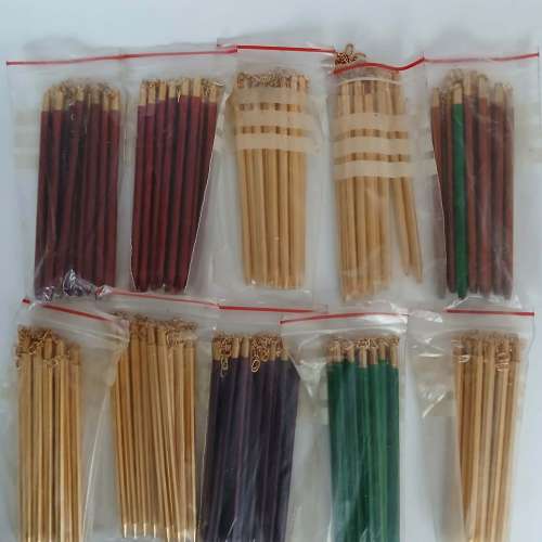 一手100枝金屬原子筆有鏈可做吊件用，長約4.5寸。多年前從從德國進口，需自行更換筆...