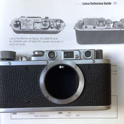 Leica II full frame film camera M39 L39 screw mount