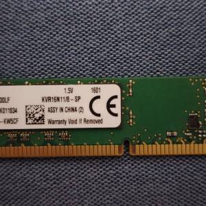 Kingston 8GB DDR3 RAM memory