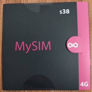 全新CMHK My Sim 4G儲值卡 (30日本地60GB數據+5000分鐘通話)