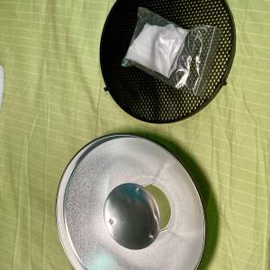 30cm 雷达罩保荣口内银連蜂巢网和柔光布