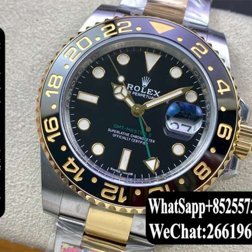 勞力士 ROlex GMT Master II 116713-LN-78203 40mm 金鋼