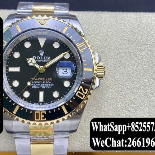 勞力士 ROlex sea-dweller m126603-0001 43mm 單黃