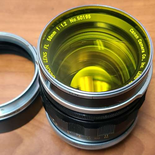 Canon FL 58mm F1.2 Lens