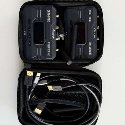 近乎全新 Accsoon CineView HE Wireless Video Transmitter & Receiver Kit