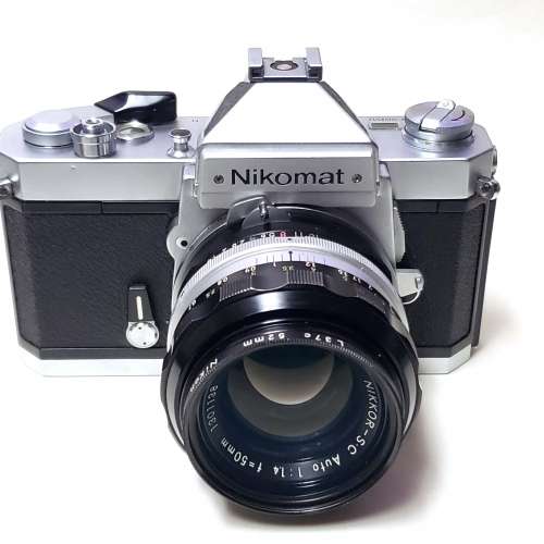 Nikon Nikomat FT2 Nikon Nikkor-S.C Auto 50mm f1.4 Lens
