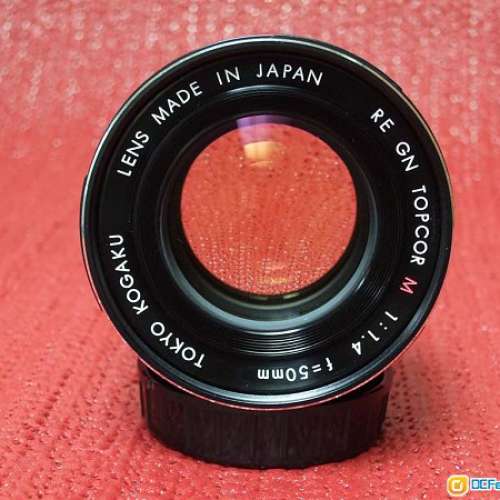 Topcon Tokyo Kogaku RE GN Topcor M 50mm f1.4