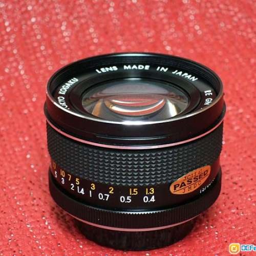 Topcon Tokyo Kogaku RE GN Topcor M 50mm f1.4