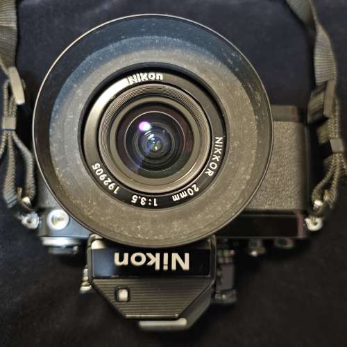 Nikon F 2 with S 測光頂 and 20mm f3.5 Ai lens