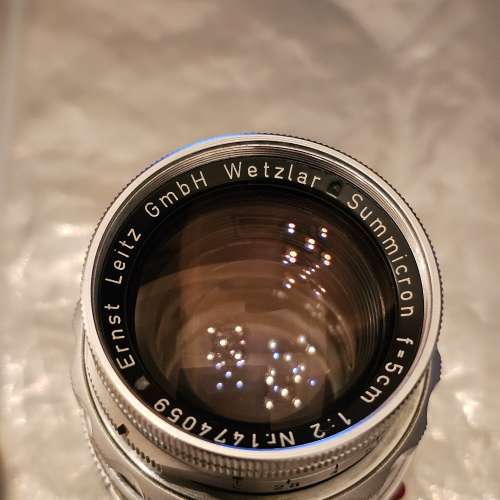 Leica M 50mm F2 Dual Range lens