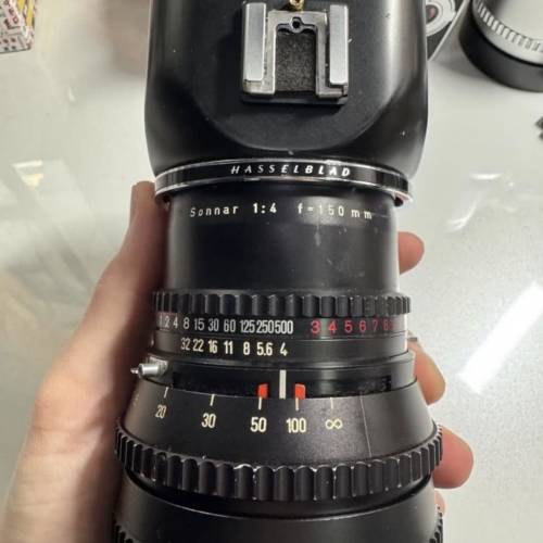Hasselblad 503CXi +A12 +150mm +250mm