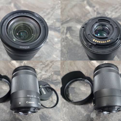 Canon EOS M6 Mark II 相機 + 18-150鏡頭 + EVF