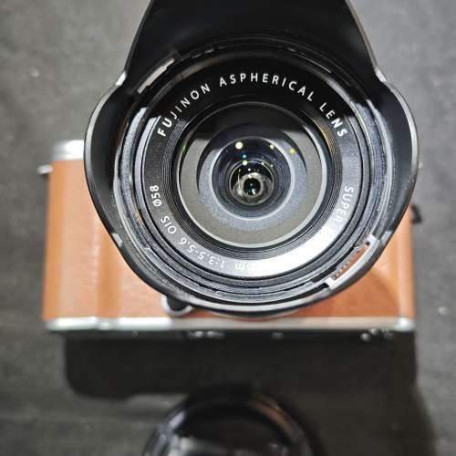FujiFILM 富士 X-M1 機 xm1 + 16-50 XF 16mm 50mm 16 50 功能正常 跟2電一充 送fil...