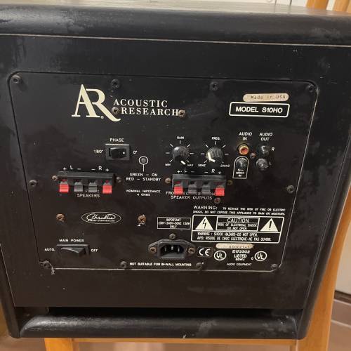 10吋超低音喇叭 AR