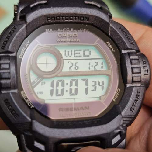 casio gshock riseman 太陽能