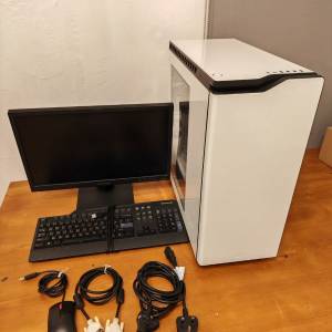 超值AMD八核心獨顯即買即用入門電競組合靚箱靚牛