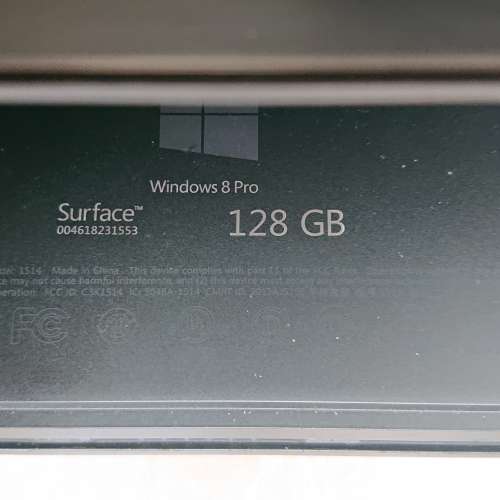 Microsoft Surface1514/10.6&rdquo; LED/i5-3317U 1.70GHz/4GB DDR3/128GB M.2SSD/80%Ne...