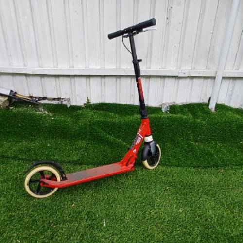 青少年滑板車Oxelo MID 9紅色🌟9成新🌟