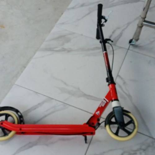 青少年滑板車Oxelo MID 9紅色🌟9成新🌟