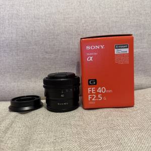 Sony FE 40mm F2.5 G 鏡頭
