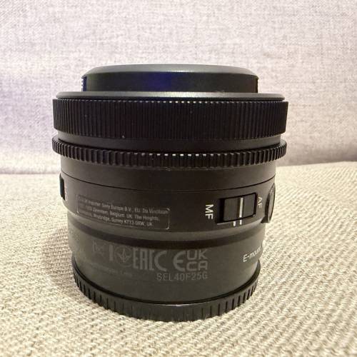 Sony FE 40mm F2.5 G 鏡頭