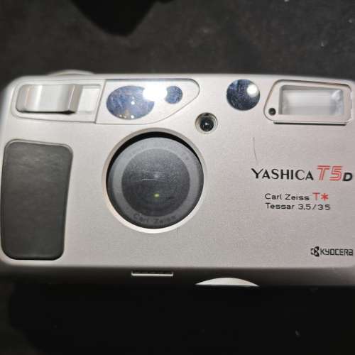 Yashica 雅西卡 T5D CARL ZEISS Tessar T* 35/3.5 35mm kYoCERa 35 京瓷 功能正常 ...