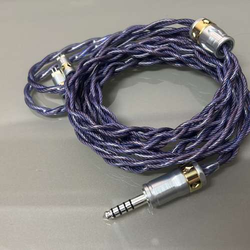 旋轉拍賣紫鑽認證2026年新作(日本耳機升級線:冥紫ゴーストパープル)石墨烯銅銀合金...