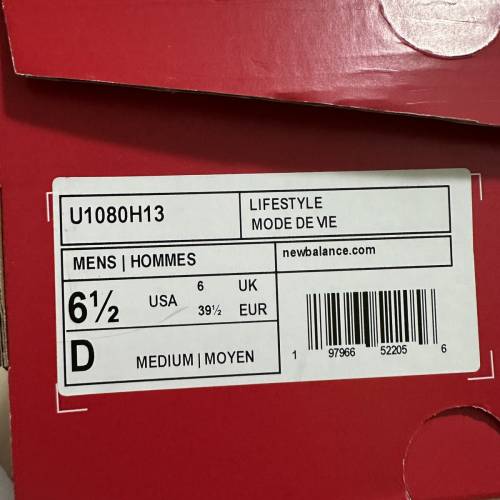 New balance 9成新有盒藍色