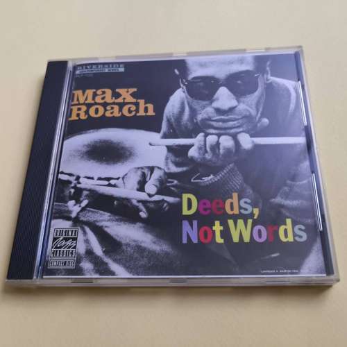 MAX ROACH DEEDS NOT WORDS 三洋版