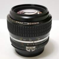 NIKON NIKKOR 50MM 1:1.2 手動對焦鏡頭9成半新