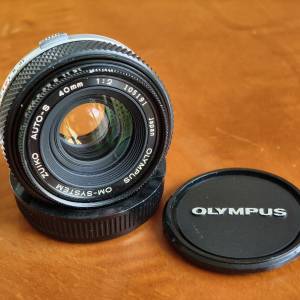 Olympus OM-System Zuiko Auto-S 40mm f2 手動鏡