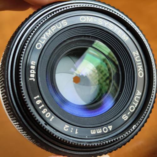 Olympus OM-System Zuiko Auto-S 40mm f2 手動鏡