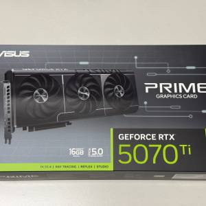 全新未開封 ASUS GeForce RTX 5070 Ti PRIME顯示卡