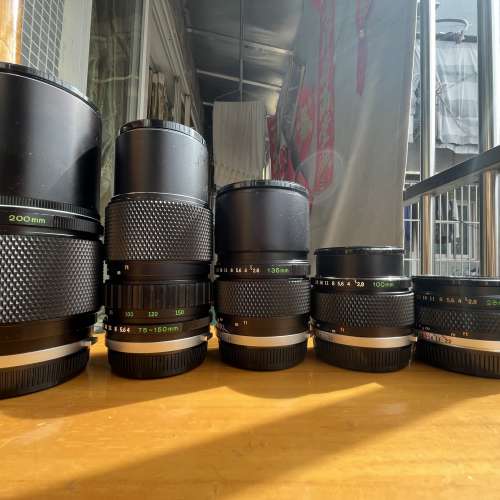 Olympus OM-System Auto-W手動鏡頭系列