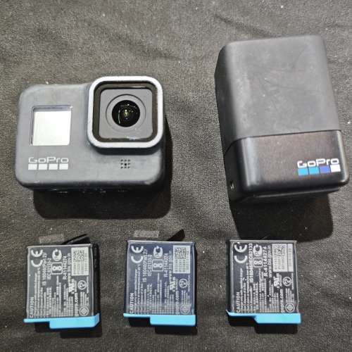 gopro hero 8 90%new 3電一充 功能正常 不包卡