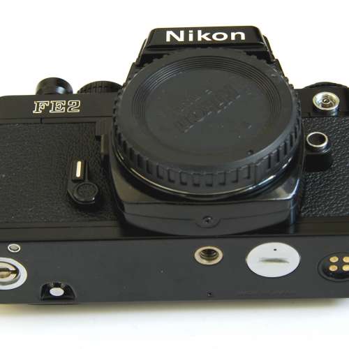 Nikon FE2 Black Body 蜂巢簾快門 with MF-16 Data Back