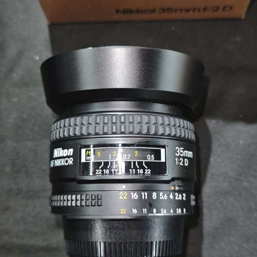 Nikon 尼康 35/2 AF D 35mm 35 有盒冇單冇證 Japan 鏡片通透冇花冇霉 95%以上新 連...