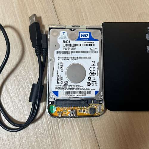 WD 500GB HDD