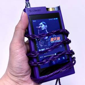 Lotoo GT2 便攜式音樂播放器 (墨菊2) 連 PW 全銅機背 99%new 有單有盒兩皮套