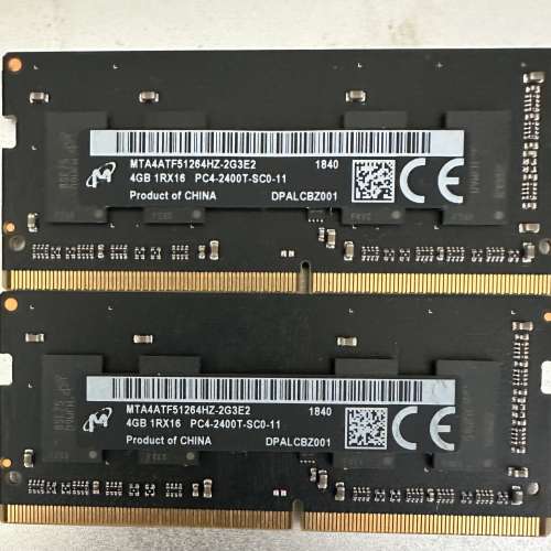 4GB DDR4 2400MHz Ram