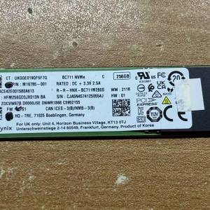 SK hynix BC711 NVMe SSD 256GB