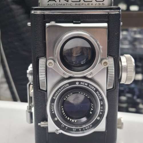 ANSCO AUTOMATIC REFLEX 6x6 83MM F3.5 全正常
