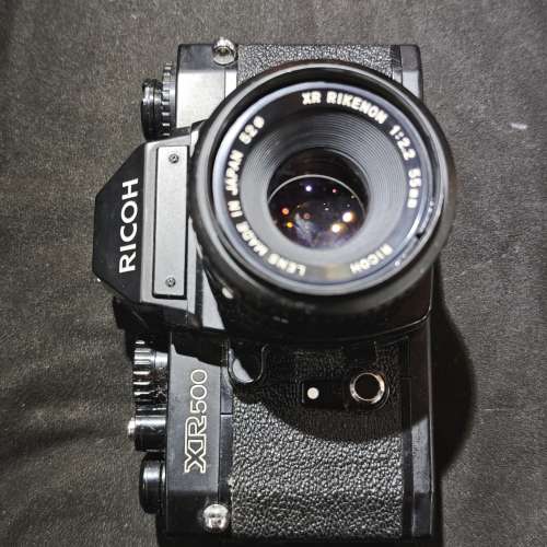 Ricoh 理光 XR500 機 + 55/2.2 55mm 55 膠片機 菲林機 FILM Camera  功能正常 鏡片...