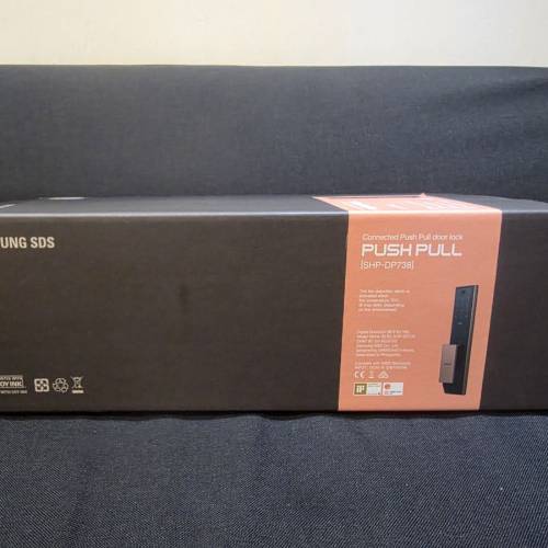 【全新未拆】Samsung SHP-DP738 智能門鎖（玫瑰金）- 公司抽獎放售「指紋/藍牙/推拉...