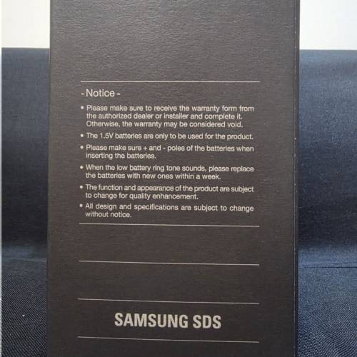 【全新未拆】Samsung SHP-DP738 智能門鎖（玫瑰金）- 公司抽獎放售「指紋/藍牙/推拉...